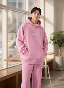 Sudadera con Capucha Extra Grande para Hombre, Unisex, de Otoño, Cálida, de 300 g/m², Impresión Personalizada de Alta Calidad, 100% Algodón Transpirable - Product Image 2