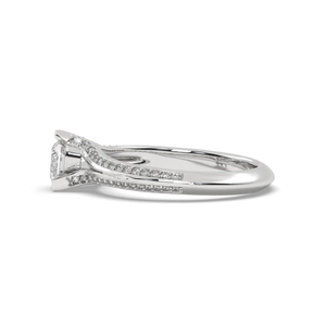 Anillo de Diamante Cultivado en Laboratorio SOLITAIREKART, Color E, Claridad VS1, 0.804 Quilates, Oro Blanco de 14 Quilates, Talla 5 - Product Image 3