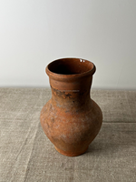 Vase en terre cuite rustique vieilli, pot en argile sculpté à la main, durable, taille/couleur personnalisable, style Wabi Sabi, ferme, minimaliste, haute qualité