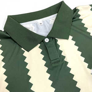 เสื้อเชิ้ตผู้ชายสีน้ำตาลผ้าแคนวาสถัก แขนสั้น ลายแบบสั่งทำได้ สไตล์สมาร์ทแคชชวล ระบายอากาศได้ดี น้ำหนัก 180 กรัม ย้อมสีพื้น ดีไซน์โลโก้ด้านหน้า - Product Image 5