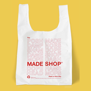 Custom Printed Plastic Shopping Bags HDPE Poly <b>Packaging</b> Waterproof Tear Resistant OEM Manufacturer - Product Image 1