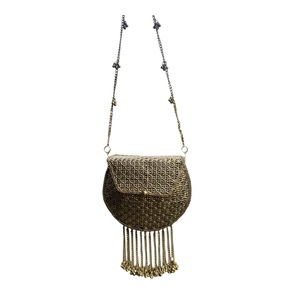Best Selling Open Closure Mother of Pearl Metal <b>Handbag</b> Soft Bag with <b>Sequined</b> Decoration Party Purse at Wholesale Price - Product Image 1