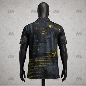 Camiseta de Fútbol Personalizada por Sublimación, 100% Poliéster, Cuello en V, Secado Rápido, Impresa para Deporte, para Entrenamiento de Equipo - Product Image 5