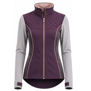 Veste d'équitation légère haute performance pour femmes, résistante au vent, en tissu extensible Spandex, confortable et ajustée pour l'équitation - Product Image 1