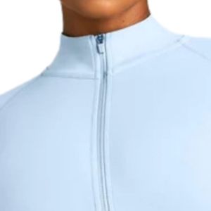 <b>Ladies</b> <b>Lightweight</b> Performance Track <b>Jacket</b> High Neck Long Sleeve Stretch Fitness Top Running Gym Training Sports Apparel - Product Image 3