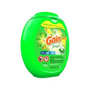 Cápsulas de detergente para ropa, 20 unidades, limpieza 3 en 1, suavizante y refrescante Gain Pods - Product Image 5