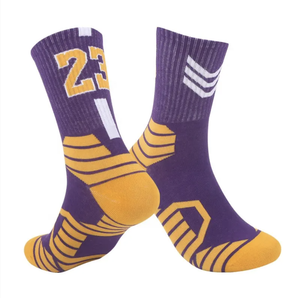 OEM 2026 Wholesale Cheap Fashion Casual Basketball Team Sports Crew <b>Socks</b> for Men - Product Image 4