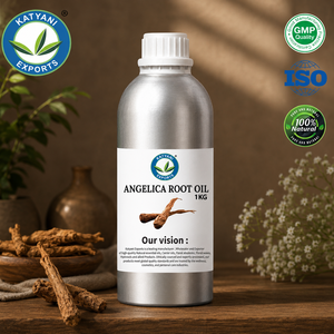 Steam Distilled Pure & Natural 2 KG Angelica Root (Angelica Archangelica) Essential Oil - For Cosmetics & Fragrance Formulations - Product Image 2