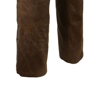 Pantalones de cuero hechos a medida, resistentes y cómodos, estilo western para uso en exteriores. - Product Image 6