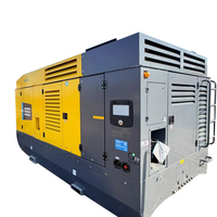Compresseur d'air diesel portable 25 bars 1300 CFM pour le forage de puits d'eau et l'utilisation dans l'exploitation minière DTH
