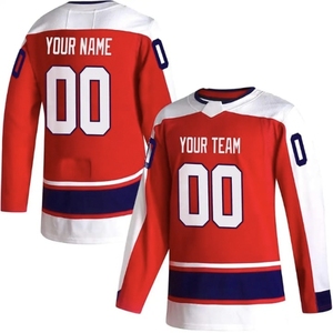 Jersey de hockey sobre hielo de nuevo estilo con MOQ bajo, servicio OEM, diseño personalizado, el más vendido por Alexandria Industries - Product Image 3