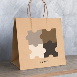 Bolsa de Regalo de Papel Personalizada con Diseño de Lujo para Recuerdos de Boda y Regalos Corporativos, Material Reciclado de Alta Resistencia - Product Image 6