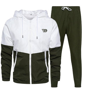 Conjunto Deportivo Informal de Invierno con Capucha y Cordón Ajustable para Hombre, Tejido Premium, Ropa Deportiva, Entrenamiento Físico, Atuendo para Correr - Product Image 1