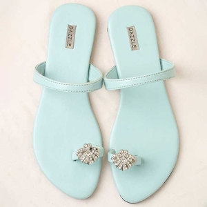 หนังเทียมด้านบนและซับในของผู้หญิงลายพิมพ์กันลื่นดีไซน์เหมือนเปลือก - Product Image 1