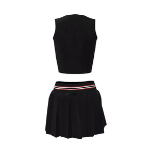 Nouvelles arrivées : Robe de danse et uniforme de cheerleading imprimée 100 % polyester respirant, couleurs personnalisées, haute qualité, vente en gros pour les équipes de cheerleading - Product Image 3