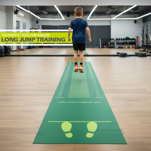Tapis de saut en longueur antidérapant en caoutchouc pour adolescents, idéal pour la préparation et la performance sportive - Product Image 2