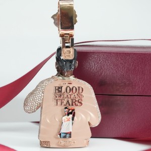 จี้โมอิสซาไนต์ รูปทรงสามมิติเคลือบเงา VVS ประดับเพชรแบบ Iced Out ชุบทอง เงินแท้ 925 สไตล์ฮิปฮอป แบบสั่งทำ - Product Image 3