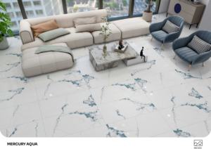 Dalle de porcelaine brillante haute brillance architecturale 600x1200mm 60x120cm 24x48 pouces, grand carrelage décoratif pour intérieurs modernes - Product Image 5