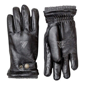 Gants en cuir véritable neufs pour hommes et femmes, élégants, chauds pour l'hiver, pour le cyclisme, avec doublure intérieure en cachemire et laine. - Product Image 1