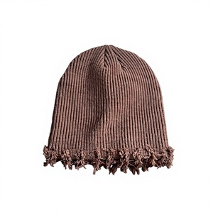 Low MOQ Custom Cuffed <b>Beanie</b> <b>Wool</b> <b>Beanie</b> With Custom <b>Beanie</b> Factory Supplier For US Streetwear Brands - Product Image 5
