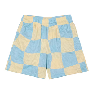 Shorts de Playa Personalizados con Estampado por Sublimación, con Bolsillos, de Poliéster, 5 Pulgadas, Shorts de Baloncesto de Malla para Hombre - Product Image 3