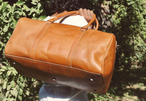 Hot Selling High Quality Genuine Leather Duffle <b>Bag</b> New Design Fashionable Travel <b>Bag</b> for Women Zipper Closure - Product Image 3