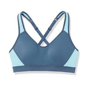 Nouveau Soutien-gorge de Sport 2026 en Nylon Couleur Unie, Sexy, Décolleté Bas, Dos Ouvert, Très Extensible, Bretelles Croisées, pour Fitness et Yoga - Product Image 6