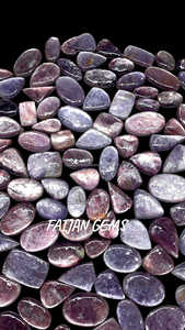 Gran Oferta: Piedra Preciosa Suelta de Lepidolita Natural de Alta Calidad, Cristal de Micca para Sanación, Piedra de Palma Decorativa FAIJAN GEMS Rajasthan - Product Image 2