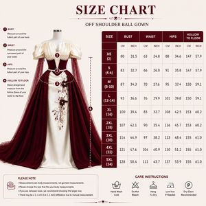 Robe de mariée de luxe en satin bordeaux ivoire, coupe épaule, taille naturelle, longueur ras du sol, traîne balayante, broderie florale - Product Image 5