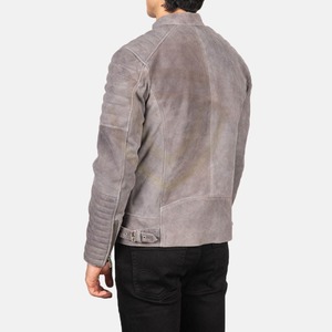 Veste en daim pour homme, qualité supérieure OEM, nouvelle mode, hiver, en cuir suédé - Product Image 5
