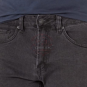 กางเกงยีนส์ขาสั้นสไตล์ใหม่ ลำลอง ทรงตรง ระบายอากาศ แห้งเร็ว สำหรับฤดูร้อน ผู้ชาย ผลิตในปากีสถาน รับผลิตแบบ OEM - Product Image 3