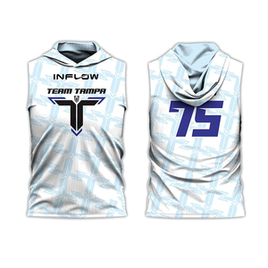 เสื้อฟุตบอลแบบซับลิเมชั่นสั่งทำพิเศษ ไซส์พลัส สไตล์อเมริกัน 7v7 ทรงโอเวอร์ไซส์ ระบายอากาศได้ดี กันน้ำ แห้งเร็ว แบบรีดร้อน - Product Image 2