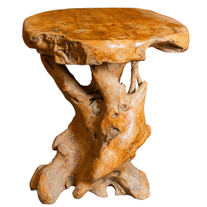 Table basse artisanale antique durable pour salon, meubles pour la maison, teck rustique de qualité supérieure, modèle ARTERRA - Product Image 2