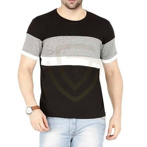 เสื้อยืดคอกลมผู้ชายผ้าฝ้ายแท้ 100% แบบเรียบ ไม่มีลาย ขายส่ง OEM ระบายอากาศได้ดี สไตล์ไฮสตรีท - Product Image 6
