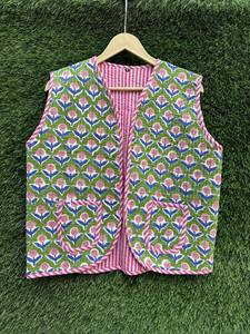 Lote al por mayor de chaquetas de algodón acolchadas reversibles y transpirables para mujer, ideales para fiestas, invierno/primavera/verano. - Product Image 6