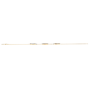 Elegante Pulsera de Diamantes con Tres Flores para Mujer, Cadena Delicada de Oro Amarillo de 18K, Diamantes de Corte Brillante, Motivos Florales Brillantes, Lujo - Product Image 4
