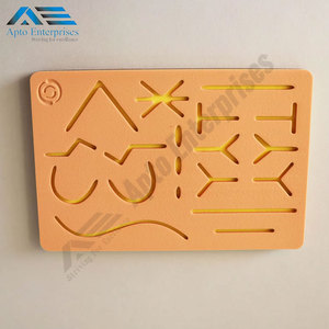Suzy Suture <b>Pad</b> Premium Quality Training <b>Pad</b> for Suture <b>Practice</b> Multiple Wounds and Suturing Areas kit medic instruments - Product Image 3