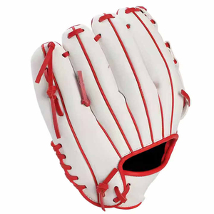 Gants de baseball personnalisés de haute qualité, mitaines de baseball pour jeunes et gants de receveur fabriqués en cuir de qualité. - Product Image 3