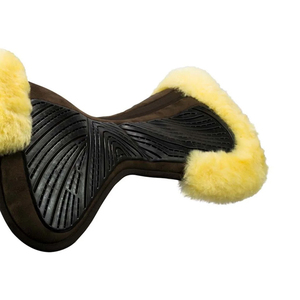 JOXAR JI-HSP-0020 Tapis de selle demi-selle d'obstacles matelassé anglais profilé respirant avec doublure en tissu confortable polyvalent pour le saut d'obstacles - Product Image 2