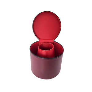 Custom Embroidery Printing Masonic Zipper Shriner Fez Case With Strap & Handle Cosmetic <b>Plastic</b> Box - Product Image 1