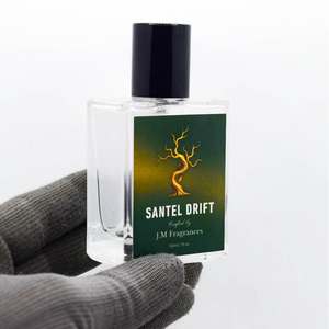 Étiquettes personnalisées pour flacons de parfum en PVC écologiques et imperméables |   Autocollants adhésifs résistants à l'encre UV avec texte en relief pour soins de la peau et rouges à lèvres - Product Image 1