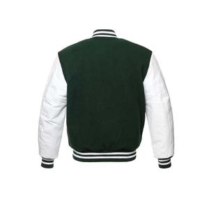 Veste universitaire 100% laine, style baseball, grande taille, brodée, pour étudiants, vêtements d'hiver - Product Image 3