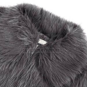 Veste pour femme en fausse fourrure de haute qualité à manches longues, design personnalisé, tissée, respirante, écologique, best-seller, prix raisonnable - Product Image 4