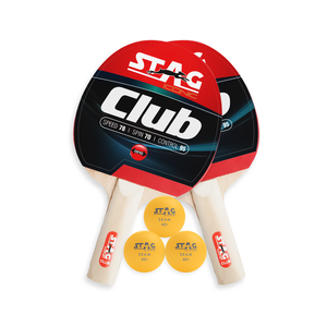 Iconic Stag Club Ensemble de tennis de table portable en bois - Product Image 2