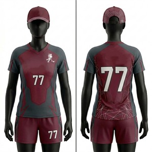 Uniformes de Floorball para Mujer al por Mayor, Camisetas de Floorball Personalizadas para Equipos, Kit de Floorball Transpirable por Sublimación, Proveedor con Servicio OEM - Product Image 3