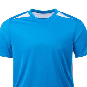 Camiseta de Fútbol 2026 Azul, Mejor Calidad, Talla Grande, Ropa de Equipo, Servicio OEM, Venta Caliente, Corte Automatizado, Transpirable, Manga Corta - Product Image 3