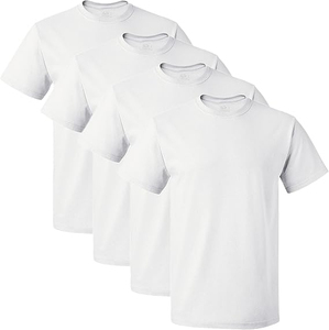 Men Oversized T-<b>Shirt</b> <b>100</b>% <b>Polyester</b> Solid Color O Neck Short Sleeve Casual Regular Fit Front Knitted Eco-Friendly Soft - Product Image 2