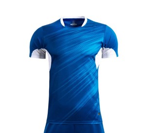 Kids Unisex Football Jersey Set Personalized Soccer Jersey Quick Dry Solid Short Sleeve Breathable Eco-Friendly Uniform - Product Image 4
