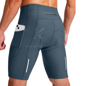 Pantalones Cortos de Ciclismo para Hombre, Diseño Nuevo, Ecológicos y Transpirables, de Spandex/Poliéster, Cómodos para Ciclismo al Aire Libre, Carreras y Uso Diario - Product Image 3