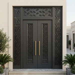 Royal Luxury Premium Custom Steel <b>Swing</b> Anti-Theft Victorian Design Powder-coated Weather Resistant Elegant Entryway for - Product Image 5
